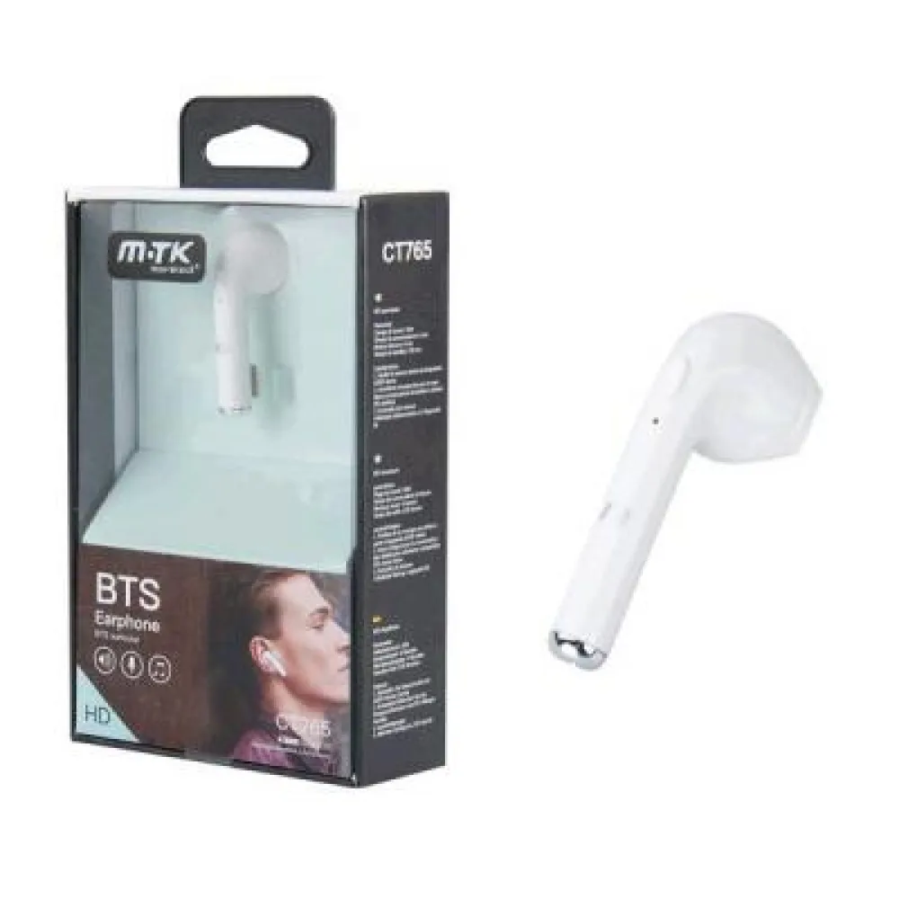 AURICULAR BLUETOOTH EARPHONE MTK CT765